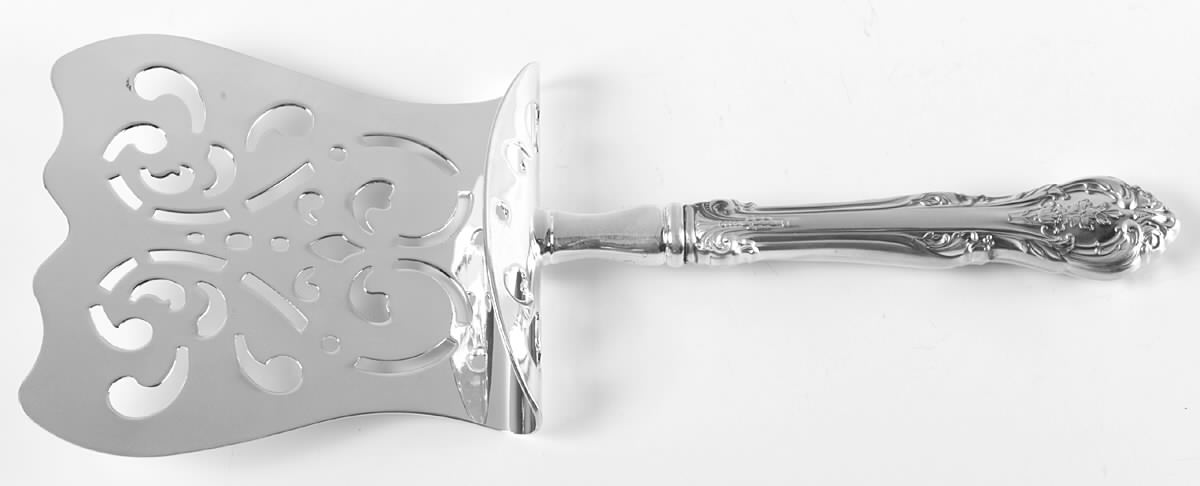 King Edward (Sterling, 1936, No Monos) Hollow Asparagus Server with Silverplate Hood by Gorham Silver-1