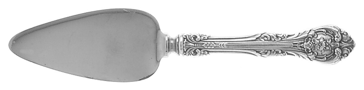 King Edward (Sterling, 1936, No Monos) Cheese Server with Stainless Blade by Gorham Silver-1
