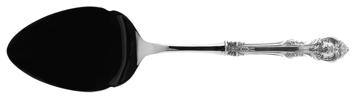 King Edward (Sterling, 1936, No Monos) Pastry Server with Stainless Blade by Gorham Silver-1
