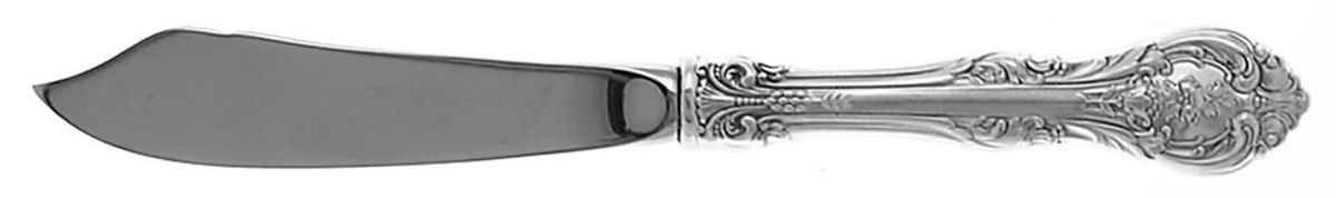 King Edward (Sterling, 1936, No Monos) Hollow Handle Master Butter Knife by Gorham Silver-1