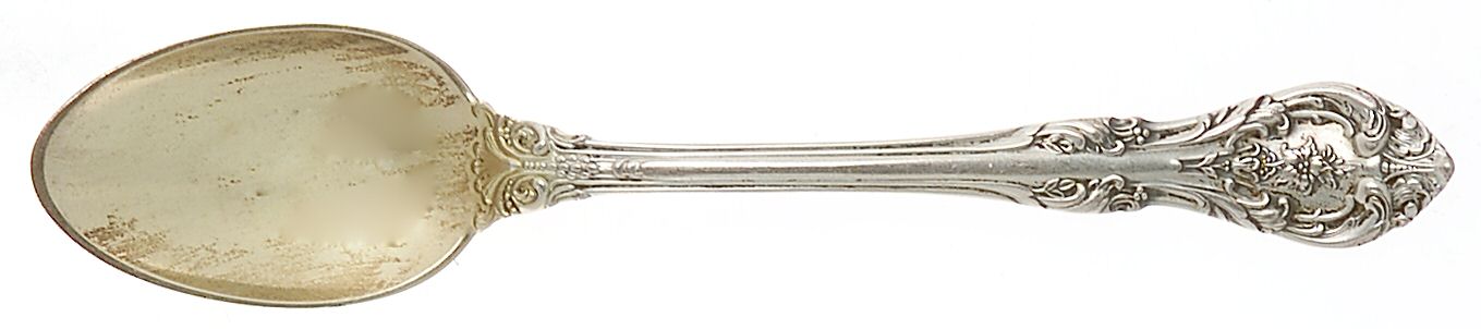 King Edward (Sterling, 1936, No Monos) Demitasse Spoon by Gorham Silver-1