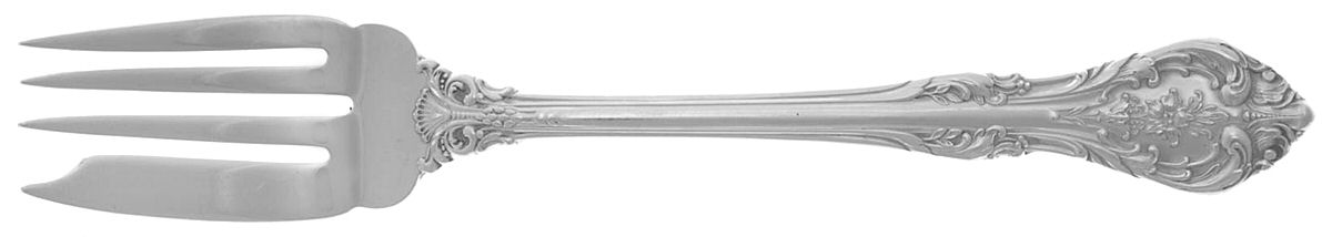 King Edward (Sterling, 1936, No Monos) Individual Salad Fork by Gorham Silver-1