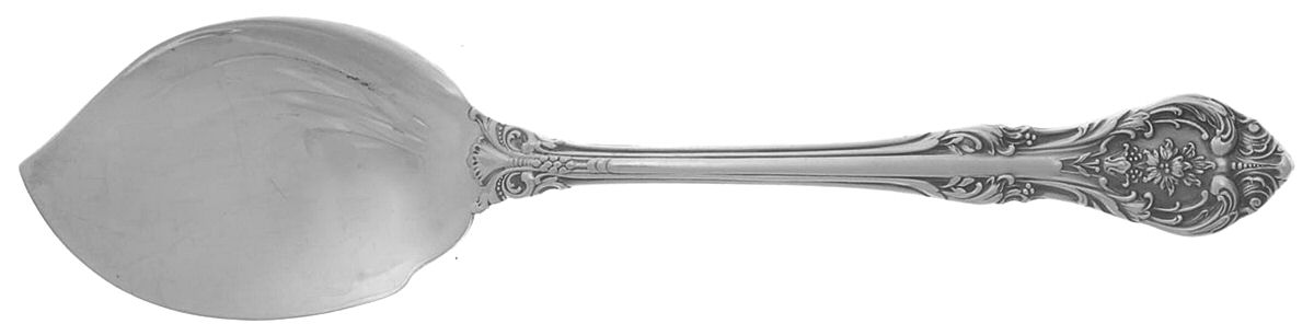 King Edward (Sterling, 1936, No Monos) Large Solid Jelly Server by Gorham Silver-1