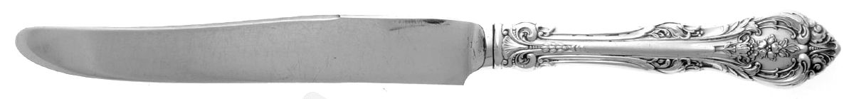 King Edward (Sterling, 1936, No Monos) Knife-New French/Hollow by Gorham Silver-1