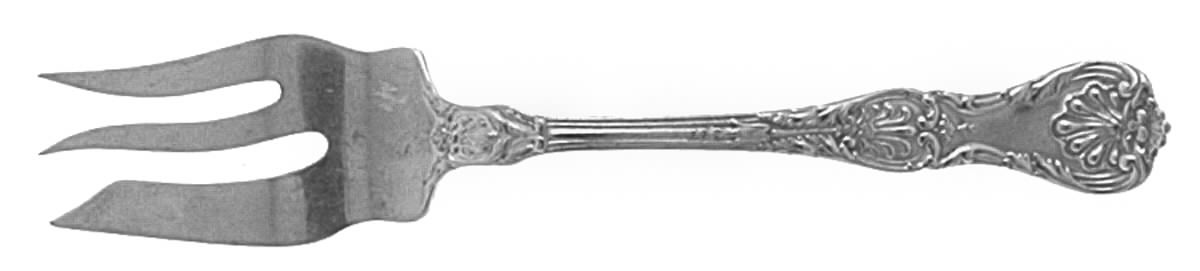 King George (Sterling, 1894, No Monograms) Old Style Pickle Fork by Gorham Silver-1
