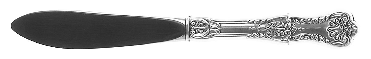 King George (Sterling, 1894, No Monograms) Hollow Handle Master Butter Knife by Gorham Silver-1