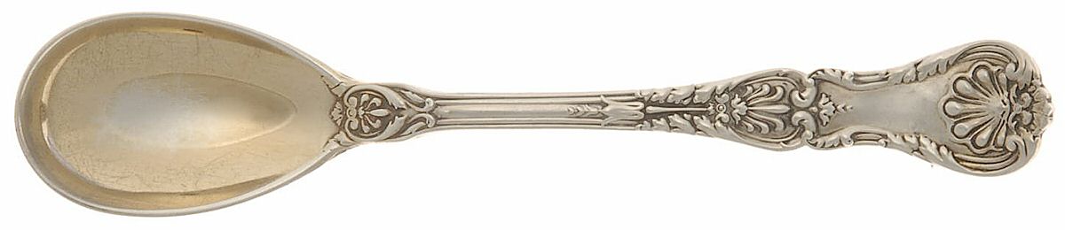 King George (Sterling, 1894, No Monograms) Egg Spoon by Gorham Silver-1