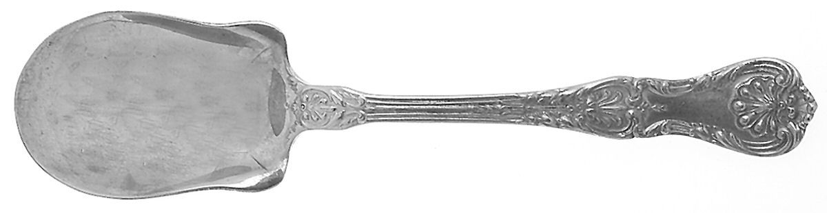 King George (Sterling, 1894, No Monograms) Sugar Spoon by Gorham Silver-1