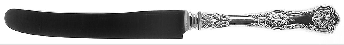 King George (Sterling, 1894, No Monograms) Old French Thin Hollow Knife with Bolster by Gorham Silver-1