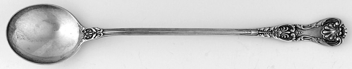 King George (Sterling, 1894, No Monograms) Long Handle Chocolate Muddler Spoon by Gorham Silver-1