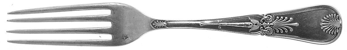 Kings I (Sterling, 1875) Fork by Gorham Silver-1
