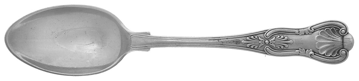 Kings II (Sterling, 1885) Dessert/Oval Soup Spoon by Gorham Silver-1