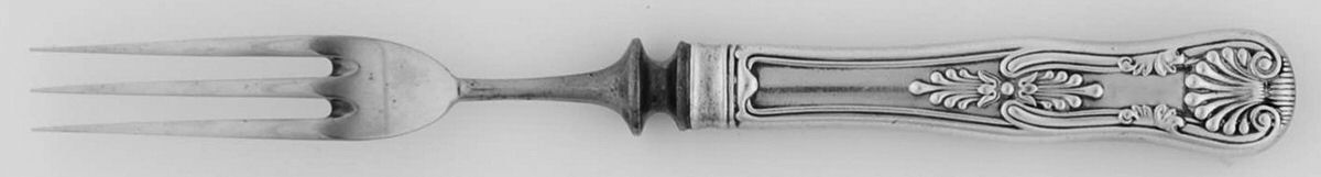 Kings II (Sterling, 1885) Individual 3 Prong Stainless Bird Fork by Gorham Silver-1