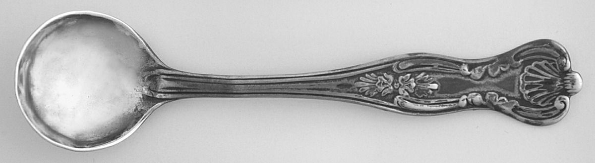 Kings II (Sterling, 1885) Individual Salt Spoon by Gorham Silver-1