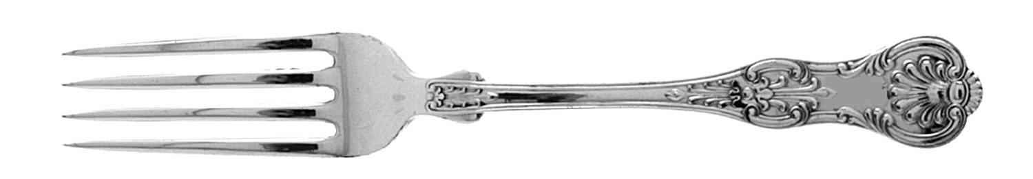 Kings III (Sterling, 1885) Fork by Gorham Silver-1