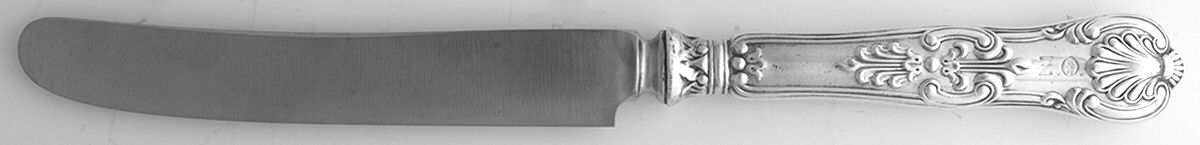 Kings III (Sterling, 1885) Old French Hollow Knife with Bolster by Gorham Silver-1