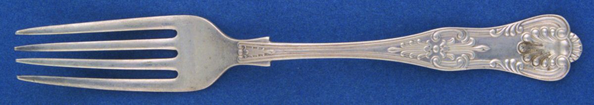 Kings III (Sterling, 1885) Fork by Gorham Silver-1
