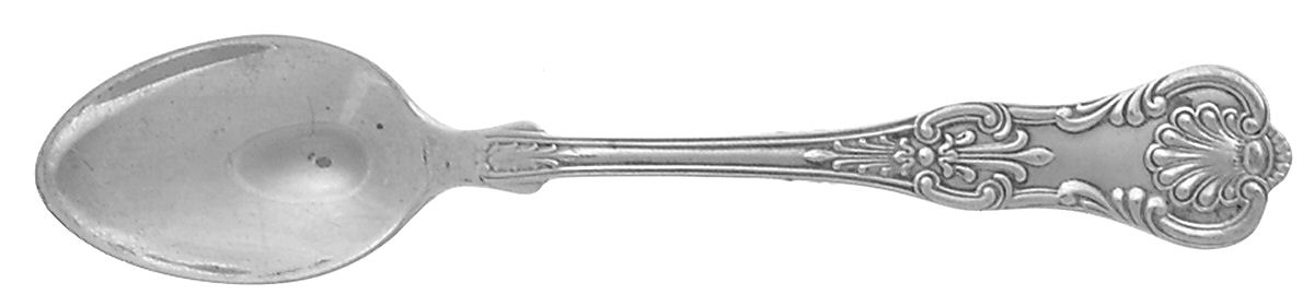 Kings III (Sterling, 1885) Demitasse Spoon by Gorham Silver-1