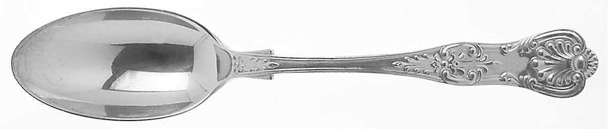 Kings III (Sterling, 1885) Dessert/Oval Soup Spoon by Gorham Silver-1