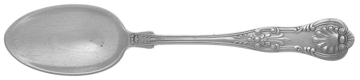 Kings III (Sterling, 1885) Place/Oval Soup Spoon by Gorham Silver-1