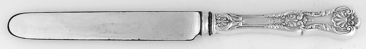 Kings III (Sterling, 1885) Blunt Hollow Knife with Bolster by Gorham Silver-1