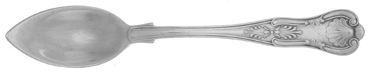 Kings (Silverplate, 1890) Fruit/Orange Spoon by Gorham Silver-1