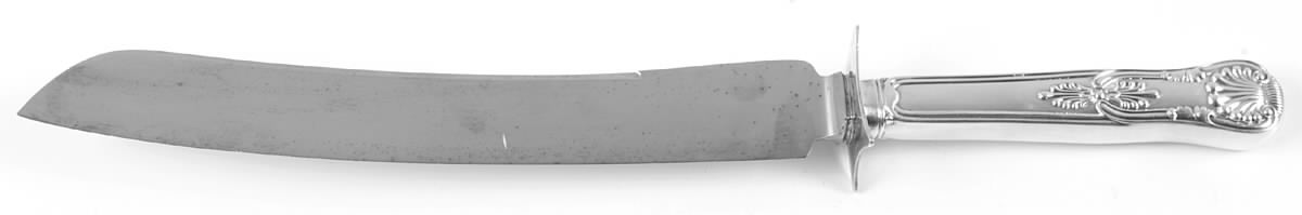 Kings (Silverplate, 1890) Large Stainless Blade Roast Carving Knife by Gorham Silver-1