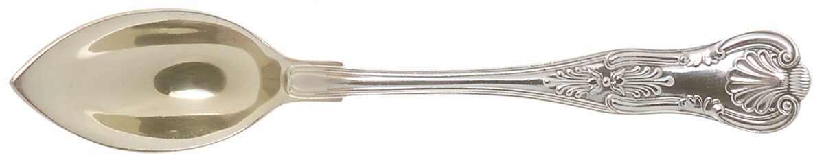 Kings (Silverplate, 1890) Fruit/Orange Spoon by Gorham Silver-1