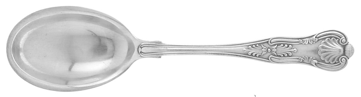 Kings (Silverplate, 1890) Sugar Spoon by Gorham Silver-1