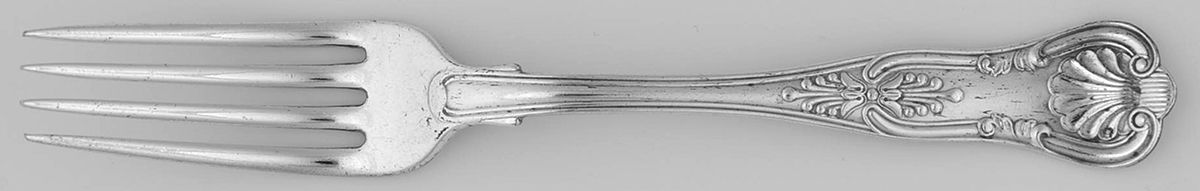 Kings (Silverplate, 1890) Youth Fork by Gorham Silver-1