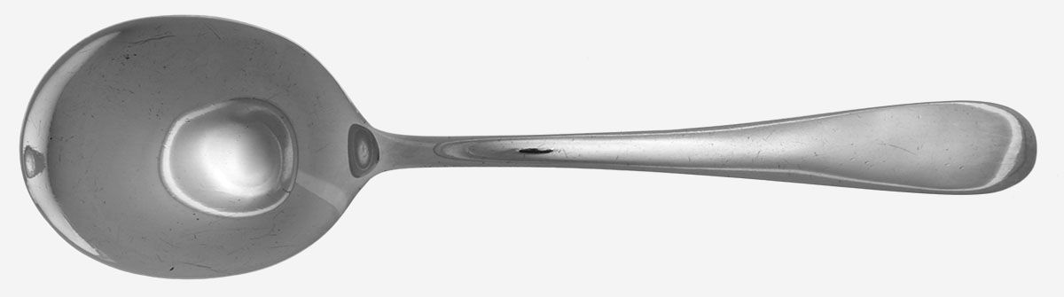 Knickerbocker-Plain (Sterling, 1870) Large Chocolate Spoon by Gorham Silver-1