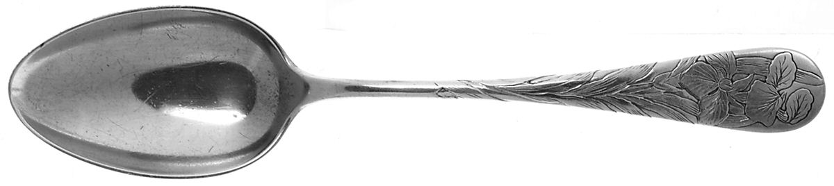 Knickerbocker-Etched (Sterling, 1870) Tablespoon (Serving Spoon) by Gorham Silver-1