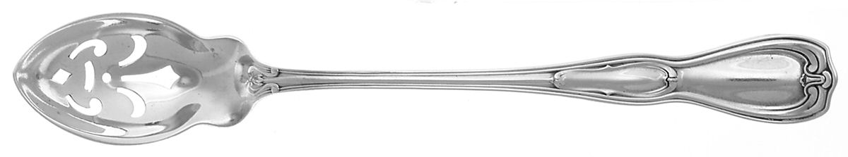 La Modele (Sterling, 1909) Pierced Bowl Short Handle Olive Spoon by Gorham Silver-1