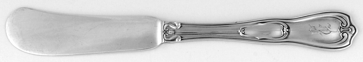La Modele (Sterling, 1909) Flat Handle Butter Spreader by Gorham Silver-1