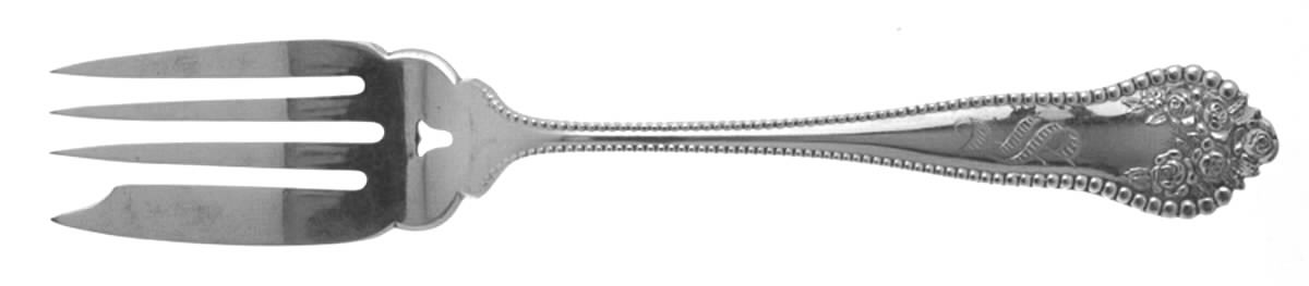 Lancaster (Sterling, 1897, No Monograms) Individual Salad/Pastry Fork by Gorham Silver-1