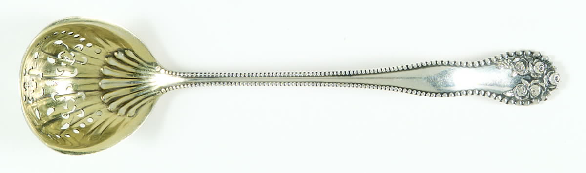Lancaster (Sterling, 1897, No Monograms) Small Sugar Sifter by Gorham Silver-1