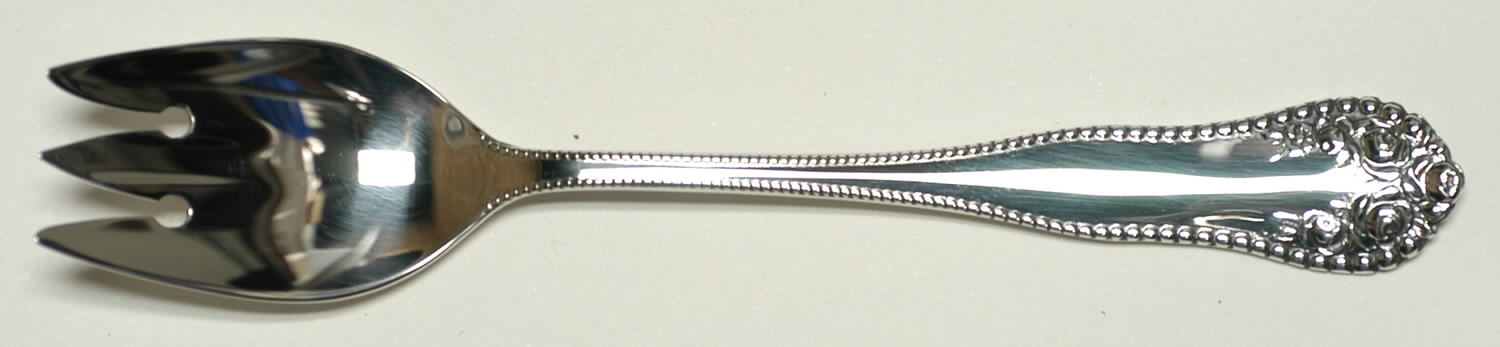 Lancaster (Sterling, 1897, No Monograms) Small Ice Cream Fork by Gorham Silver-1