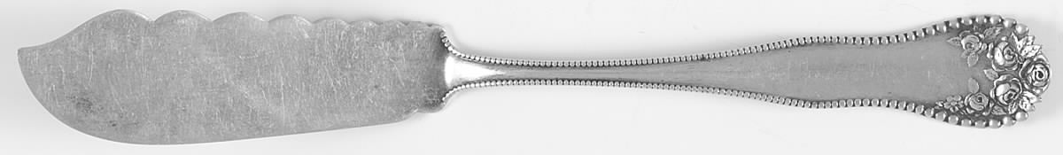 Lancaster (Sterling, 1897, No Monograms) Flat Handle Master Butter Knife by Gorham Silver-1