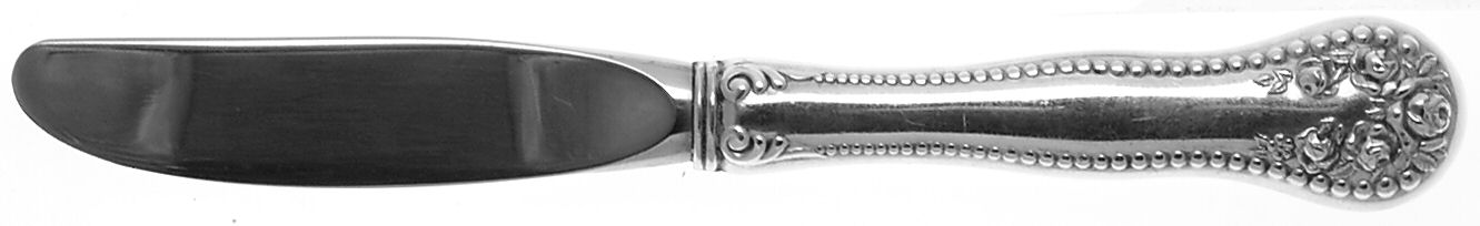 Lancaster (Sterling, 1897, No Monograms) Modern Hollow Butter Spreader (Stainless) by Gorham Silver-1