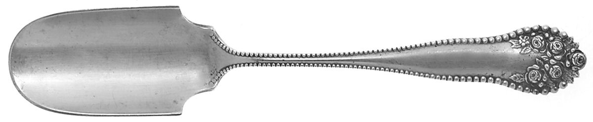 Lancaster (Sterling, 1897, No Monograms) Solid Cheese Scoop by Gorham Silver-1