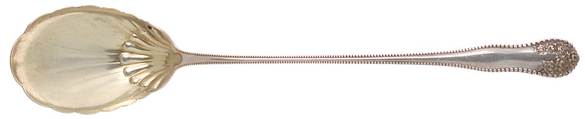 Lancaster (Sterling, 1897, No Monograms) Large Lettuce Serving Spoon by Gorham Silver-1
