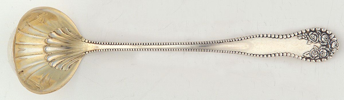 Lancaster (Sterling, 1897, No Monograms) Ladle-Cream/Solid Piece-Small by Gorham Silver-1