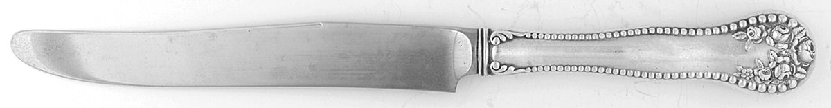 Lancaster (Sterling, 1897, No Monograms) New French Hollow Knife by Gorham Silver-1