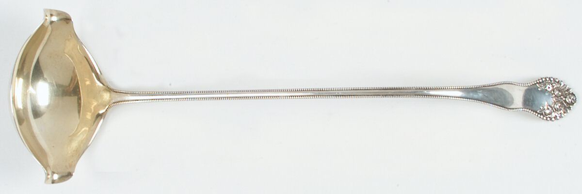 Lancaster (Sterling, 1897, No Monograms) Punch Ladle Solid Piece by Gorham Silver-1