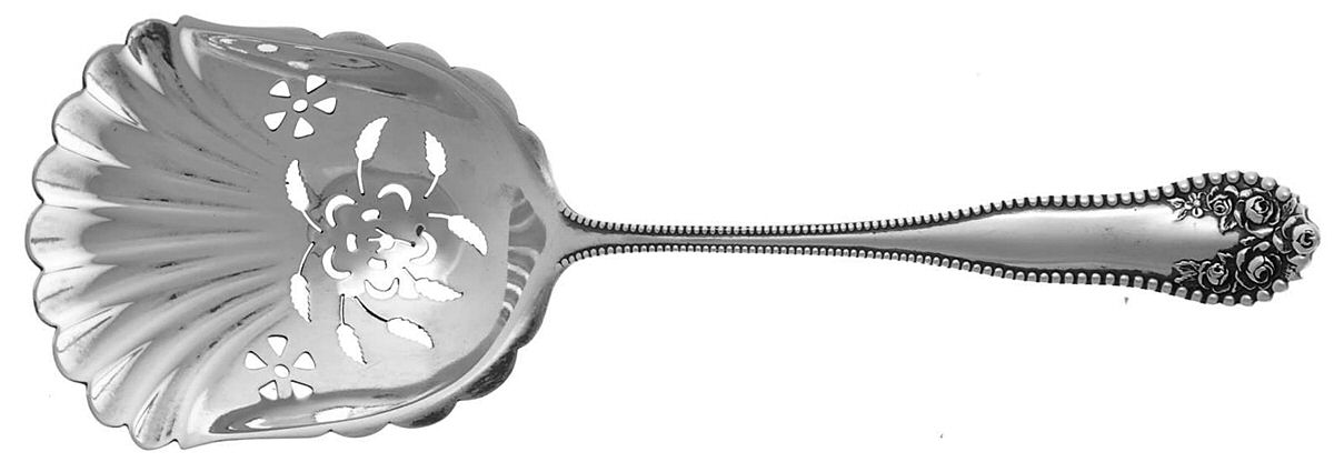 Lancaster (Sterling, 1897, No Monograms) Almond Scoop Solid Piece by Gorham Silver-1