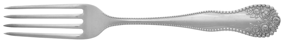 Lancaster (Sterling, 1897, No Monograms) Fork by Gorham Silver-1