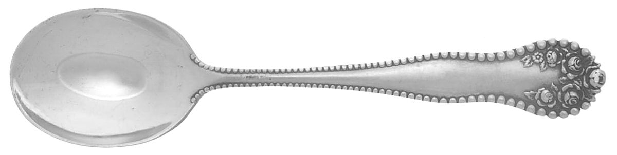 Lancaster (Sterling, 1897, No Monograms) Large Chocolate Spoon by Gorham Silver-1