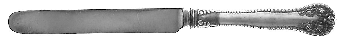 Lancaster (Sterling, 1897, No Monograms) Youth/Tea Knife with Silverplate Blade by Gorham Silver-1