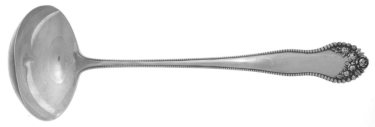 Lancaster (Sterling, 1897, No Monograms) Large Solid Soup Ladle by Gorham Silver-1