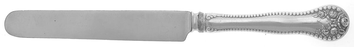 Lancaster (Sterling, 1897, No Monograms) Old French Hollow Knife with Bolster by Gorham Silver-1